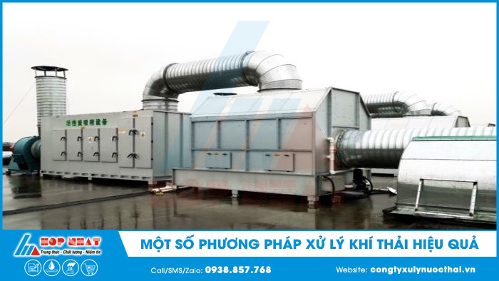 Một số phương pháp xử lý khí thải hiệu quả