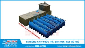 Xử lý nước thải sinh hoạt quy mô nhỏ