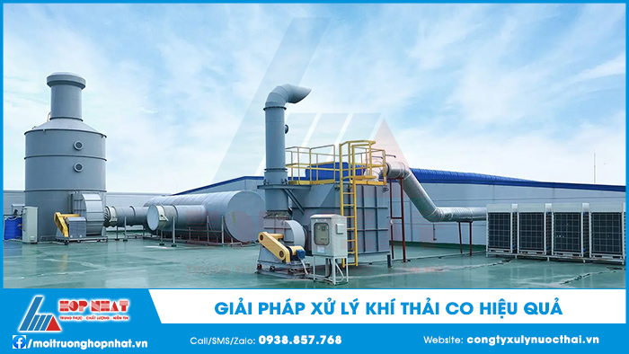 Giải pháp xử lý khí thải CO