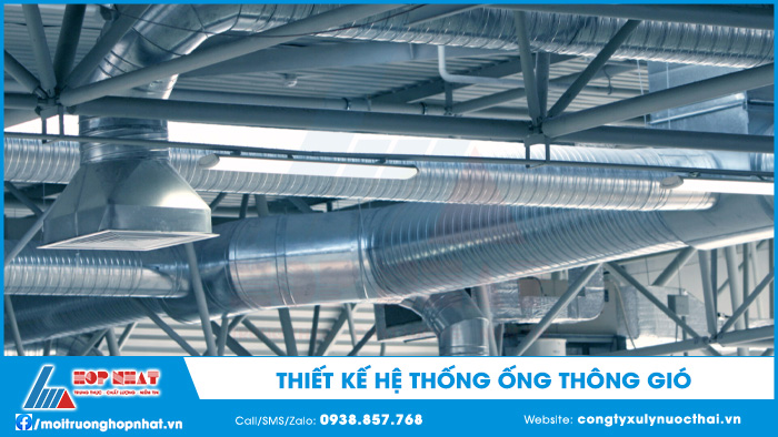 Hệ thống ống thông gió xưởng mạ