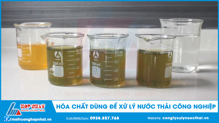 Hóa chất xử lý nước thải công nghiệp