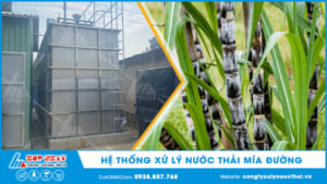 Xử lý nước thải mía đường