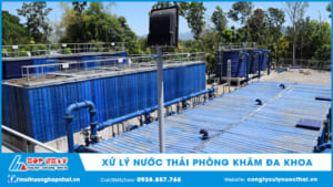 Xử lý nước thải phòng khám đa khoa