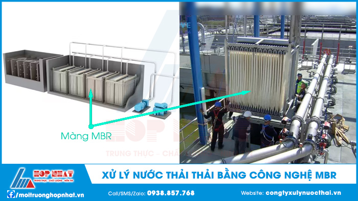 Xử lý nước thải bằng công nghệ MBR