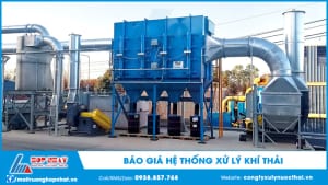 Báo giá hệ thống xử lý khí thải