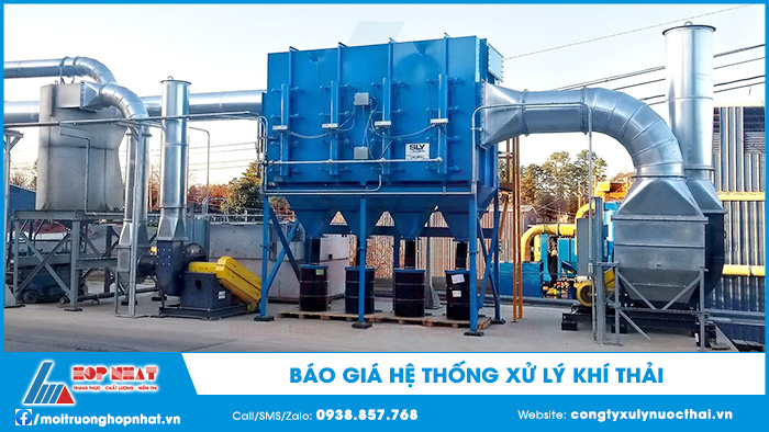 Báo giá hệ thống xử lý khí thải