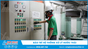 Bảo trì hệ thống xử lý nước thải