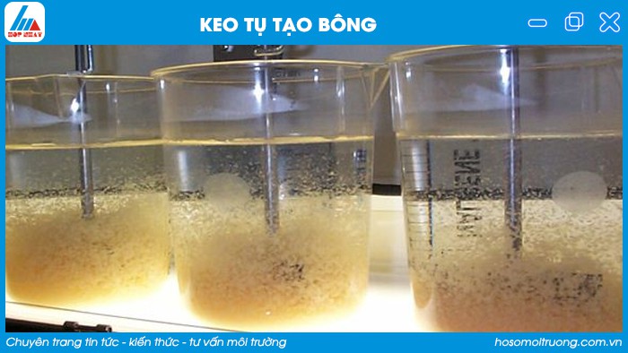 keo tụ tạo bông trong xử lý nước thải