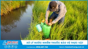 Xử lý nước nhiễm thuốc bảo vệ thực vật