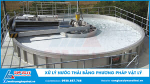 Xử lý nước thải bằng phương pháp vật lý