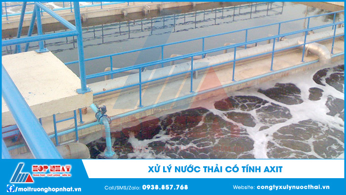 Xử lý nước thải có tính axit