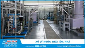 xử lý nước thải tòa nhà