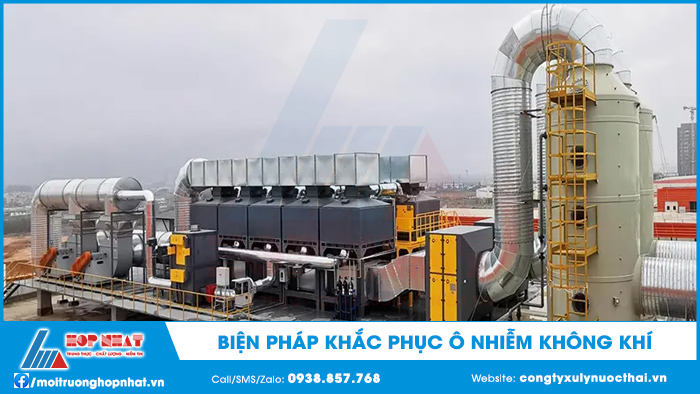 Biện pháp khắc phục ô nhiễm môi trường không khí