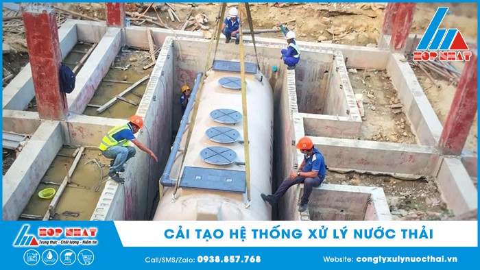 cải tạo hệ thống xử lý nước thải