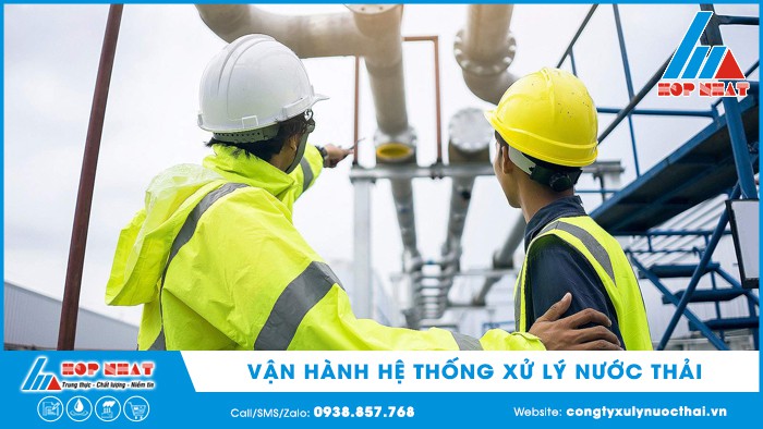 vận hành hệ thống xử lý nước thải