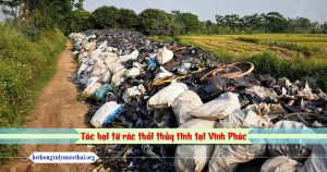 Tác hại từ rác thải thủy tinh tại Vĩnh Phúc