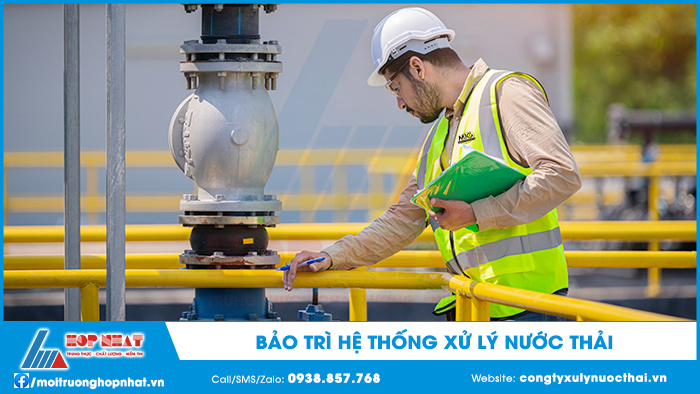 Bảo trì hệ thống xử lý nước thải