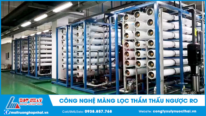 Công nghệ màng lọc thẩm thấu ngược RO