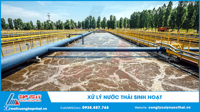 xử lý nước thải sinh hoạt