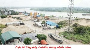 Ô nhiễm từ các trạm trộn bê tông tại Đà Nẵng