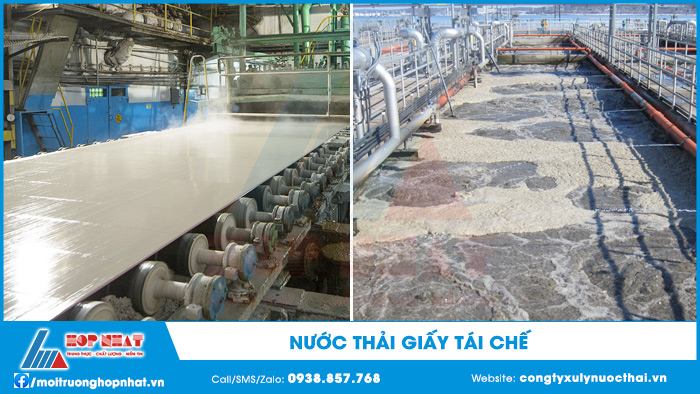 Nước thải giấy tái chế