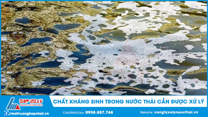 Chất kháng sinh trong nước thải