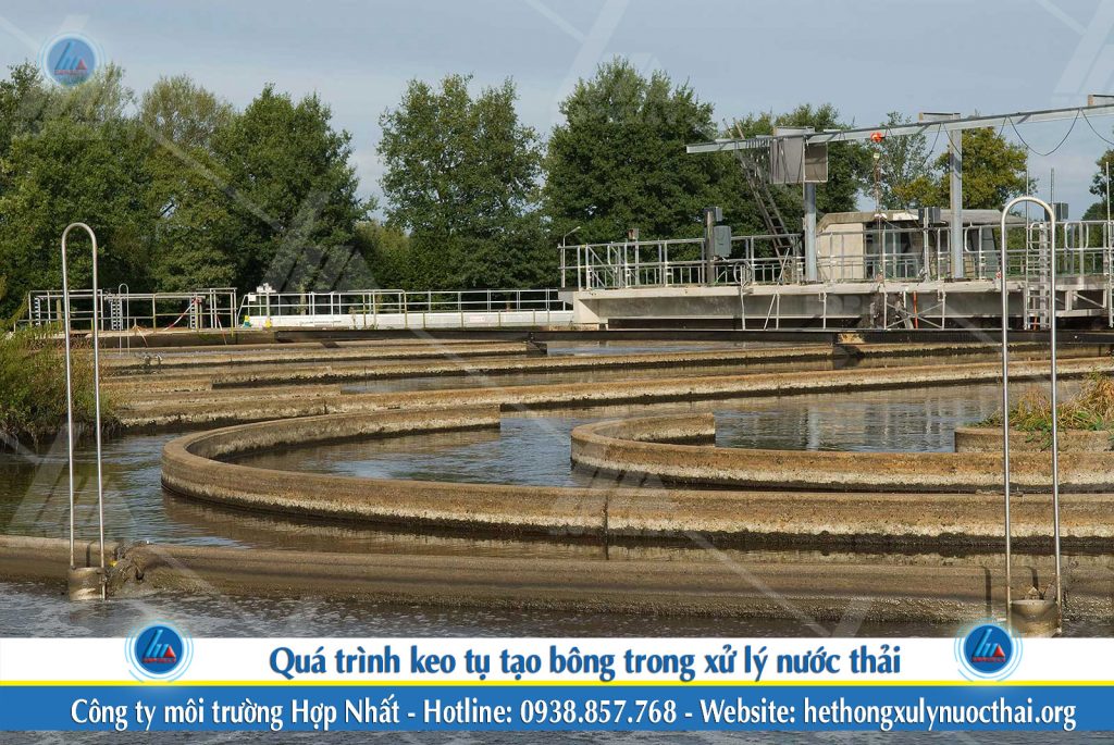 Quá trình keo tụ tạo bông trong xử lý nước thải