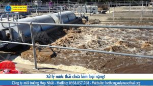 Xử lý nước thải chứa kim loại nặng