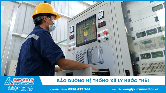 Bảo dưỡng hệ thống xử lý nước thải