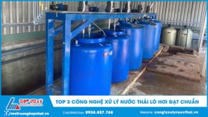 Xử lý nước thải lò hơi