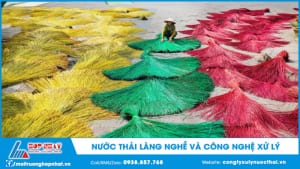 Nước thải làng nghề và công nghệ xử lý