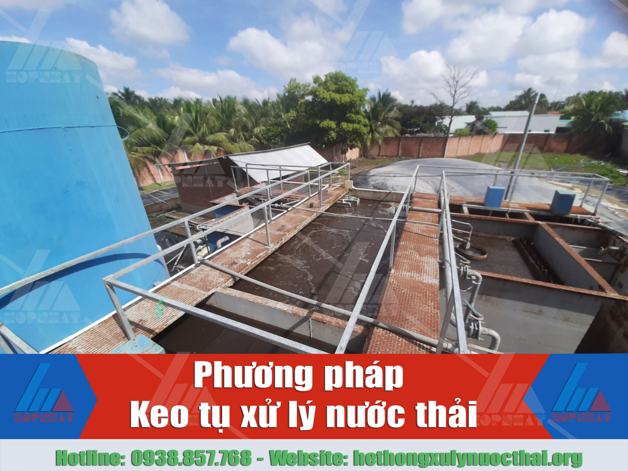 Keo tụ và các vấn đề khi xử lý nước thải