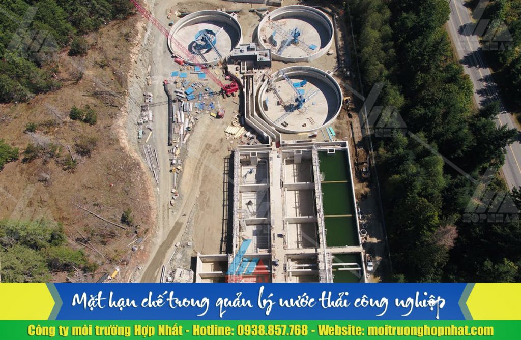 Mặt hạn chế trong quản lý nước thải công nghiệp