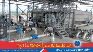 Top 3 loại thiết bị xử lý nước thải hiện đại nhất