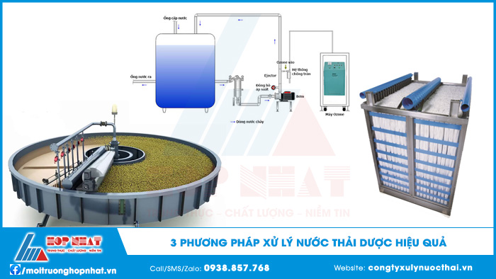 Các phương pháp xử lý nước thải dược phẩm