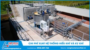 Chi phí xử lý nước thải kỵ khí và hiếu khí