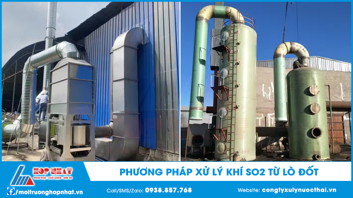 Phương pháp xử lý khí SO2
