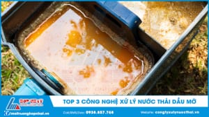 Xử lý nước thải dầu mỡ