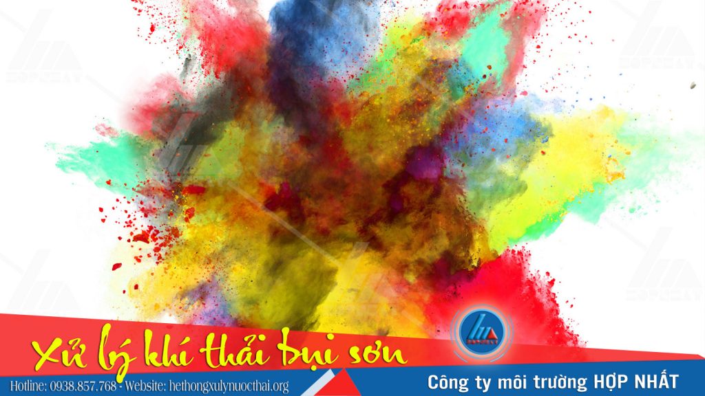 Xử lý khí thải bụi sơn