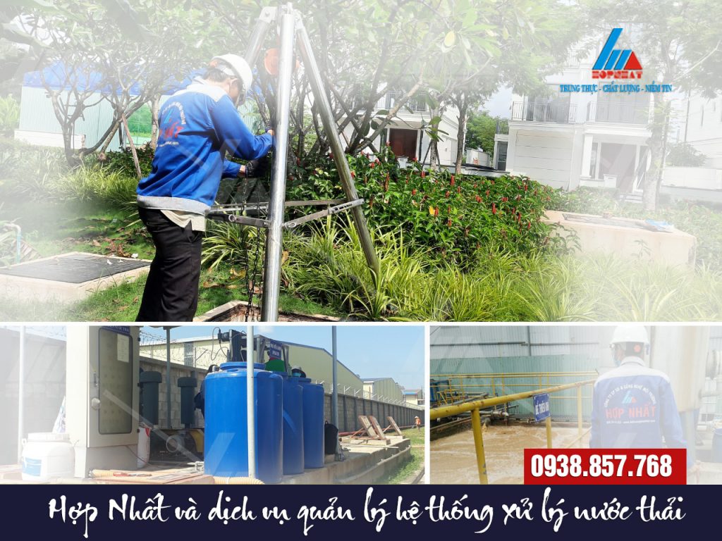 Hợp Nhất và dịch vụ quản lý hệ thống xử lý nước thải