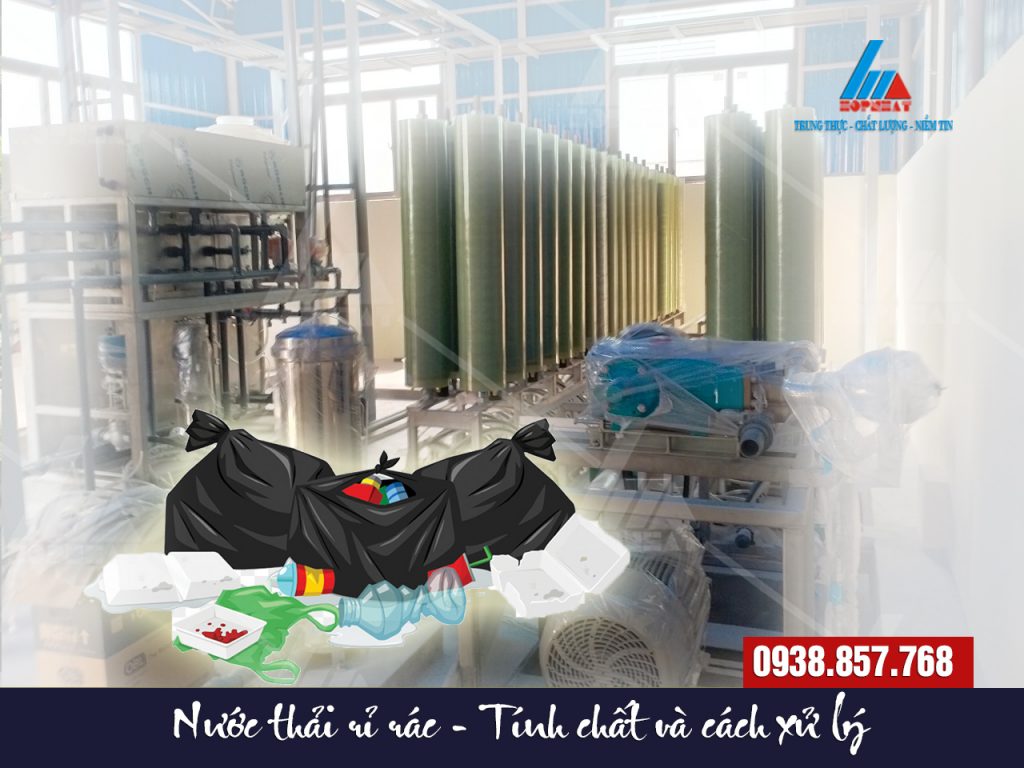 Nước thải rỉ rác - Tính chất và cách xử lý