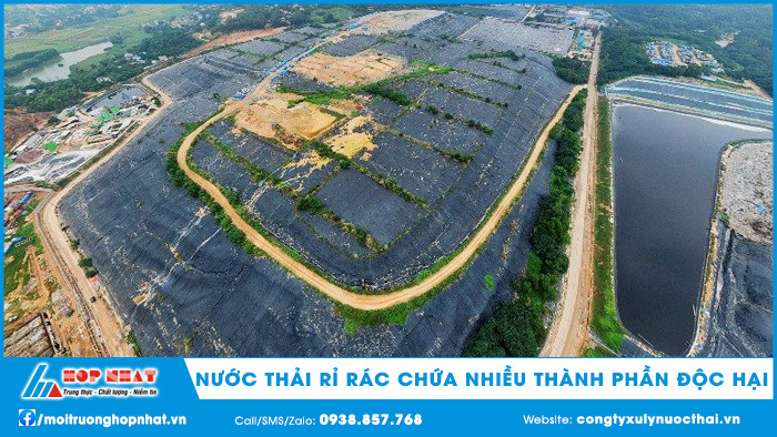 Tính chất của nước thải rỉ rác