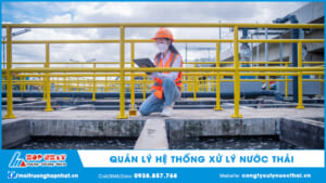 Quản lý hệ thống xử lý nước thải