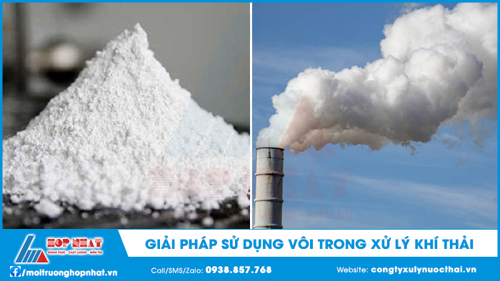 Sử dụng vôi trong xử lý khí thải