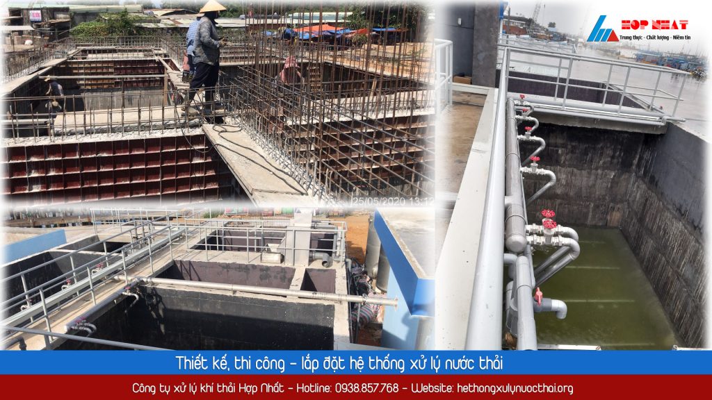 Thiết kế, thi công lắp đặt hệ thống xử lý nước thải