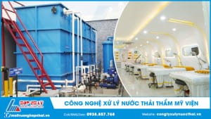 Công nghệ xử lý nước thải thẩm mỹ viện