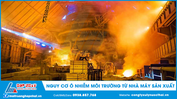 Nguy cơ ô nhiễm môi trường