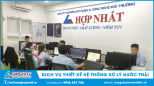 Dịch vụ thiết kế hệ thống xử lý nước thải
