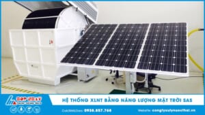 Hệ thống xử lý nước thải bằng năng lượng mặt trời SAS