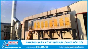 Phương pháp xử lý khí thải lò hơi đốt củi